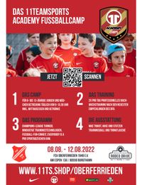 11teamsports Academy Fußballcamp